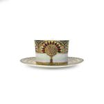 Coffee Cup & Saucer "Golden portal"