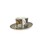 Coffee Cup & Saucer "Golden portal"